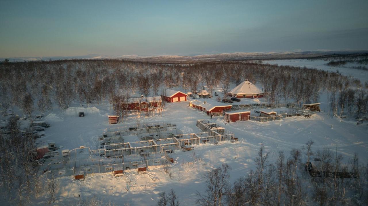 Hotel Aurora Dome Kiruna Esterno foto