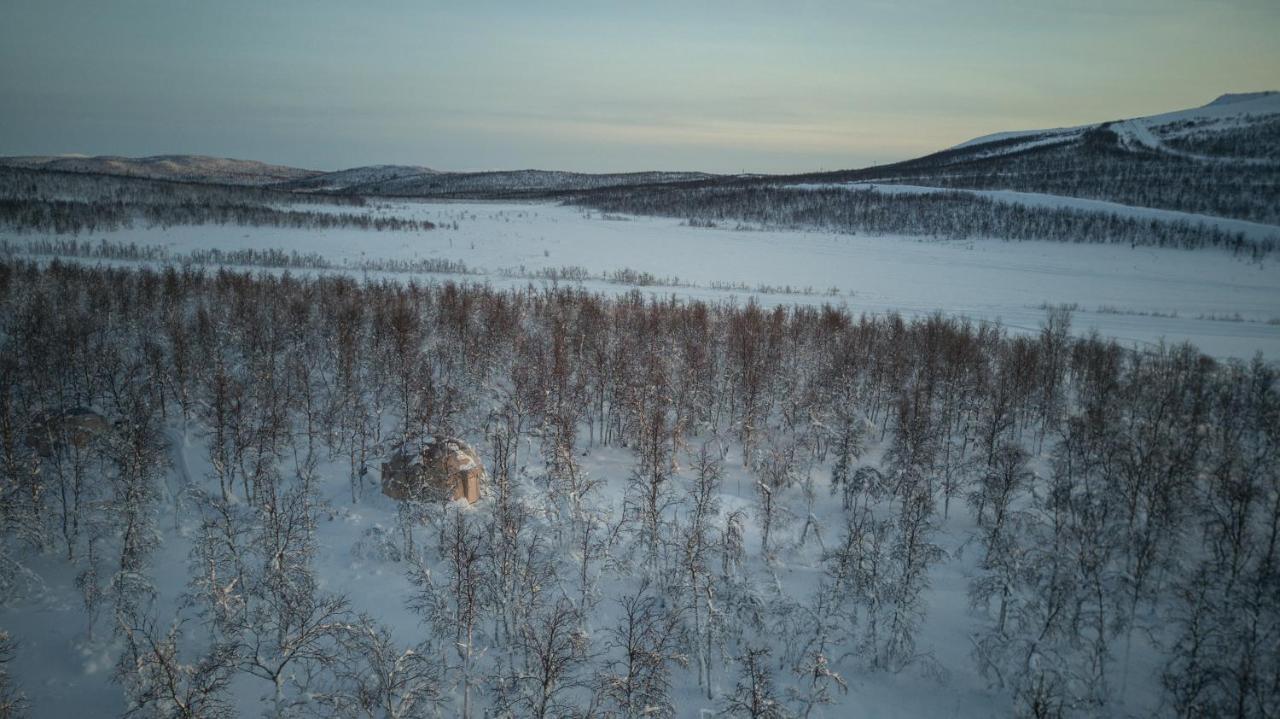 Hotel Aurora Dome Kiruna Esterno foto